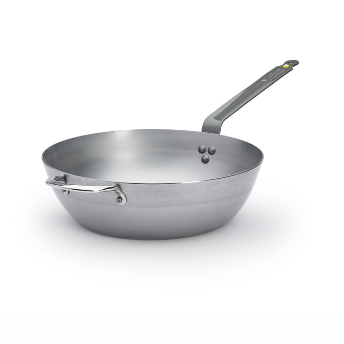 De Buyer Mineral B 32cm Round Deep Country Pan