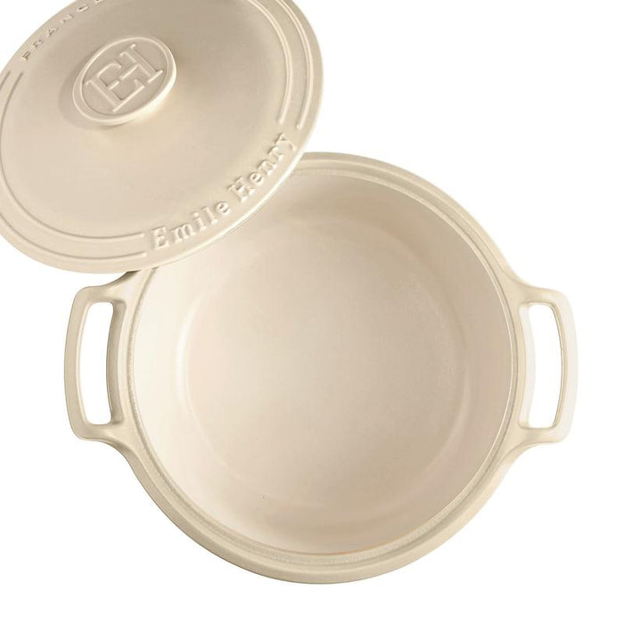 Emile Henry 5L Sublime Round Casserole - Sable