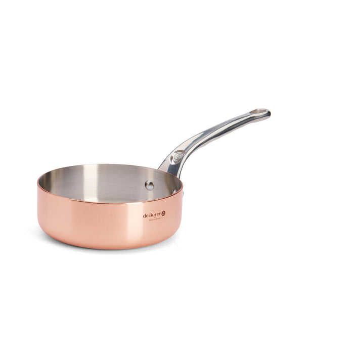 De Buyer Prima Matera 16cm Saute Pan Steel Handle