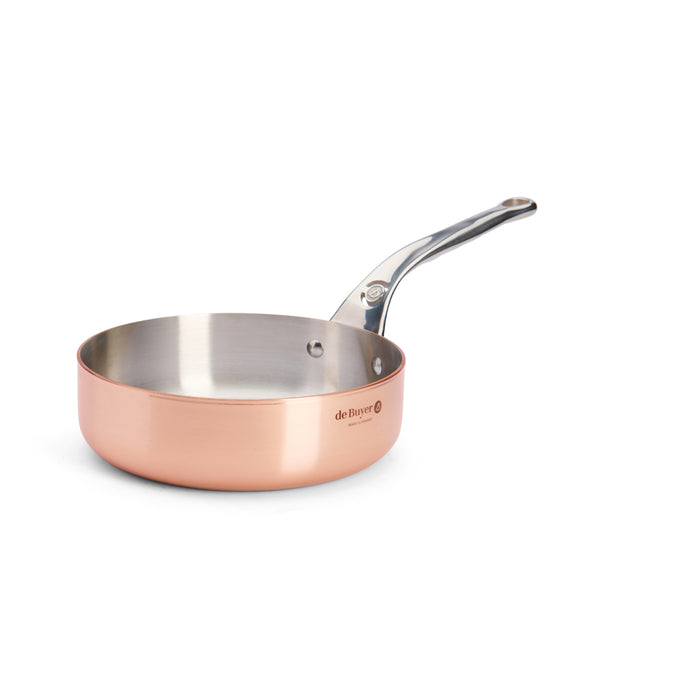 De Buyer Prima Matera 20cm Saute Pan | Steel Handle by De Buyer