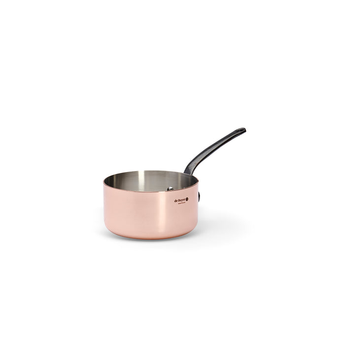 De Buyer Prima Matera 18cm Saucepan Cast Handle by De Buyer