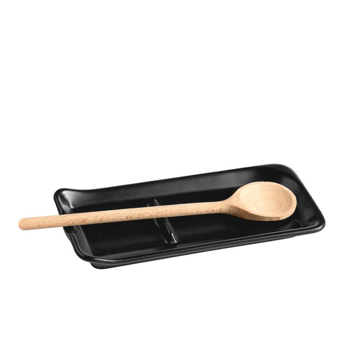 Emile Henry Spoon Rest - Black Truffle