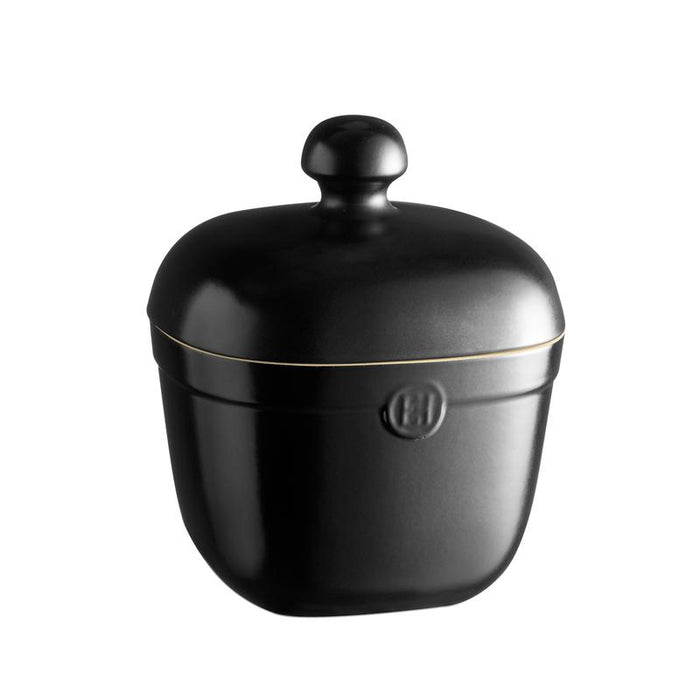 Emile Henry Cookie Jar - Black Truffle