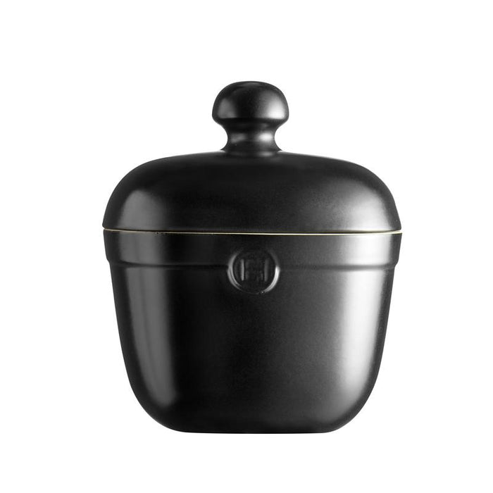 Emile Henry Cookie Jar - Black Truffle