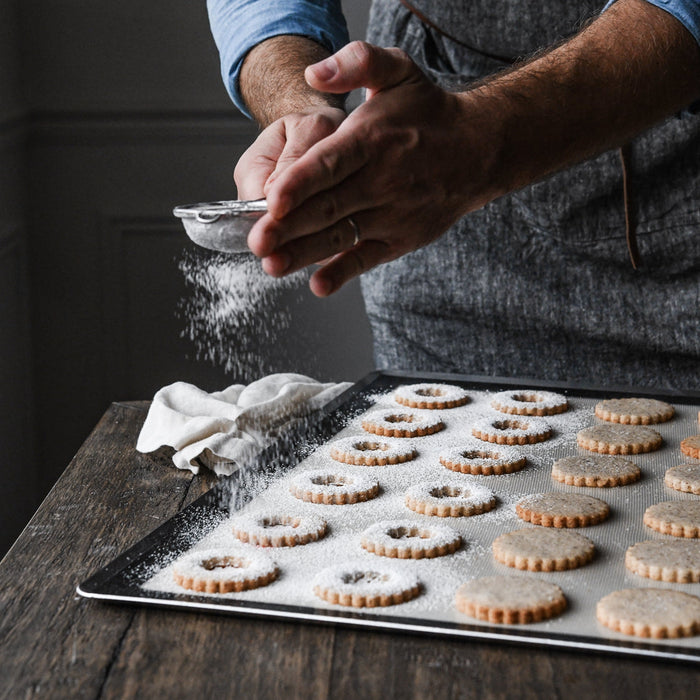 De Buyer Perforated 40cm Hard Baking Tray