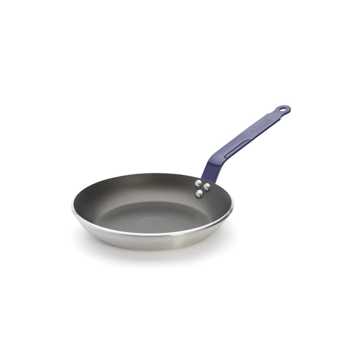 De Buyer Choc Classic 20cm Frying Pan With Blue Handle