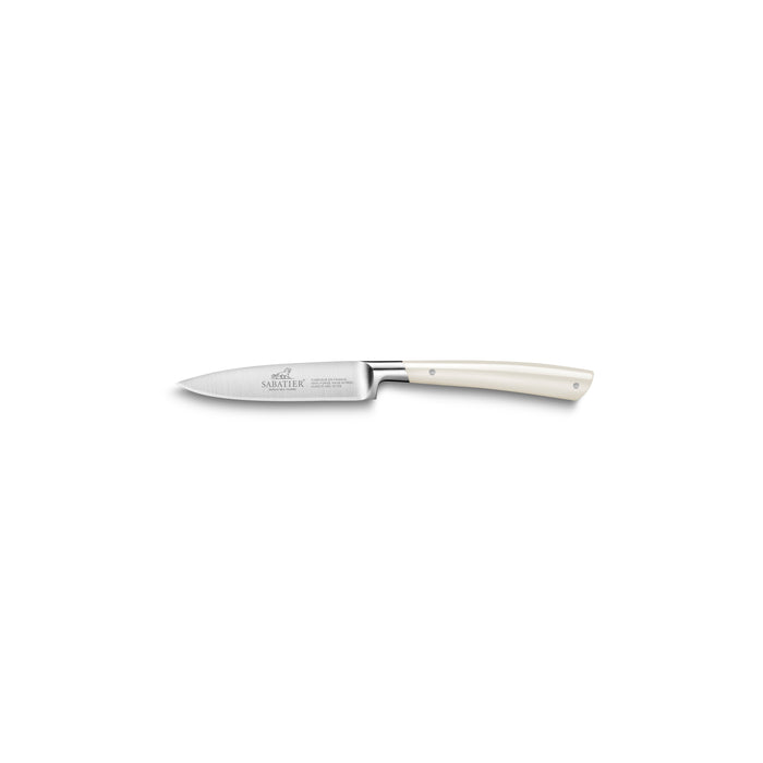 Lion Sabatier Paris Beechwood Knife Block - Includes 5 Edonist Ivory Knives
