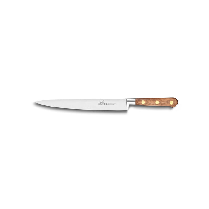 Lion Sabatier Slicing Knife 20cm - Ideal Perigord Walnut Wood
