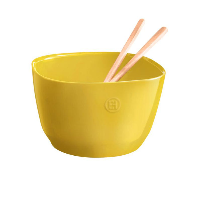 Emile Henry Medium Salad Bowl - Provence Yellow