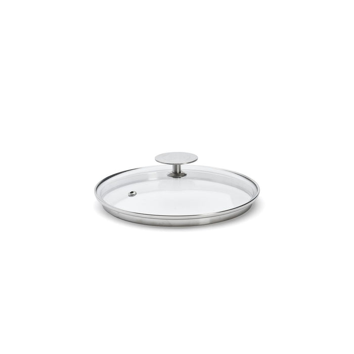  De Buyer Glass Lid with Stainless Steel Knob 18cm