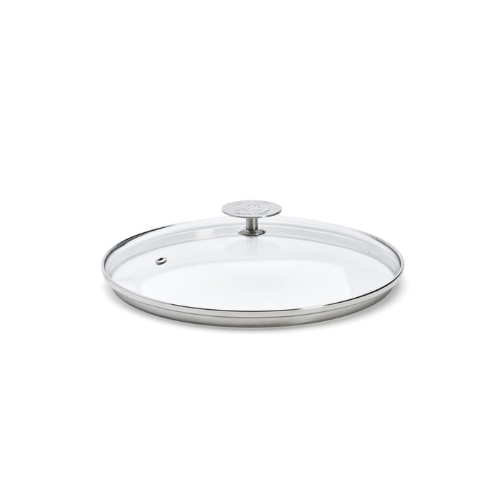  De Buyer Glass Lid with Stainless Steel Knob 24cm