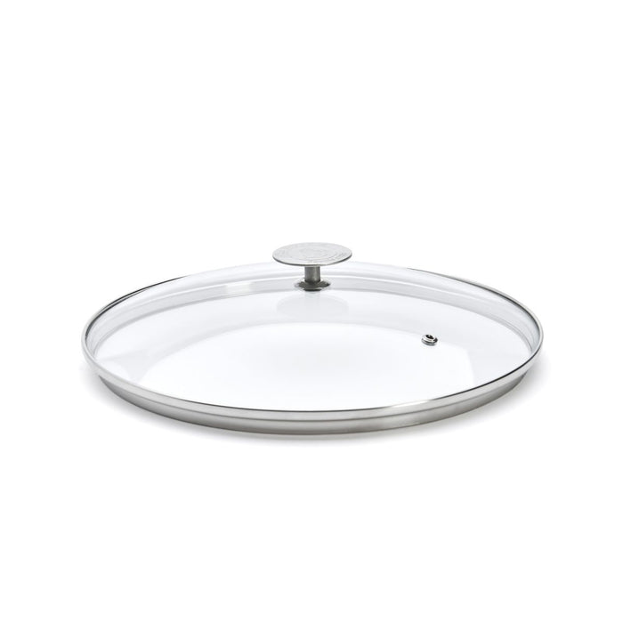  De Buyer Glass Lid with Stainless Steel Knob 28cm