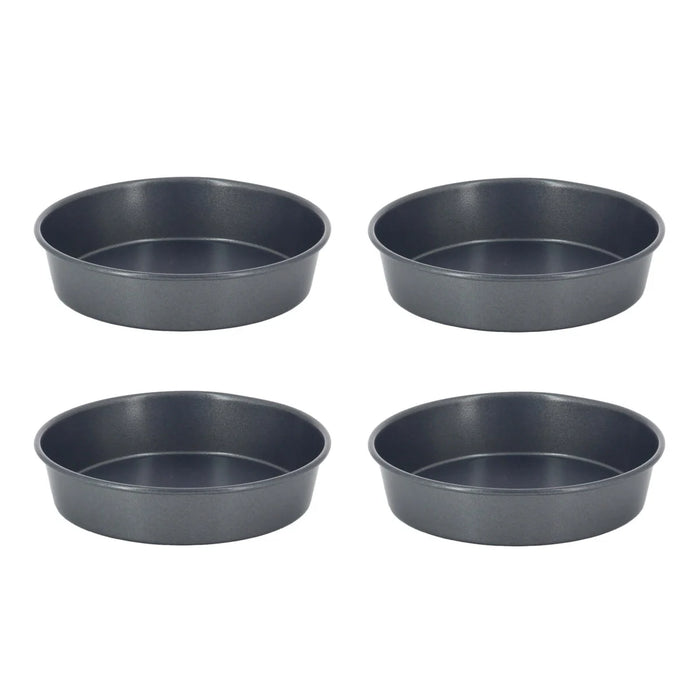 De Buyer plain tartlet mould showing its shallow shape