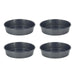 De Buyer plain tartlet mould showing its shallow shape