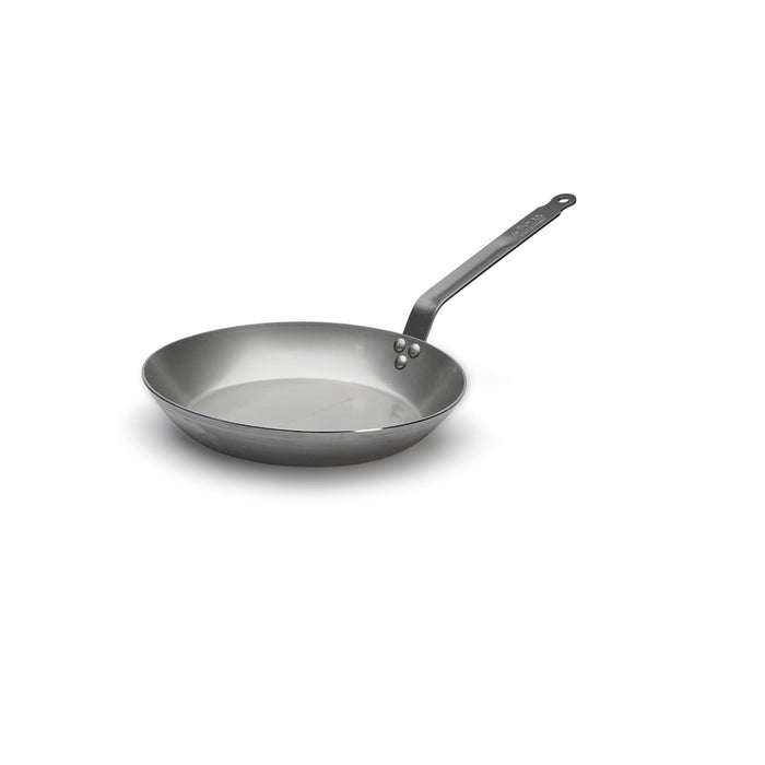 De Buyer Carbone Plus 30cm Round Frying Pan With Traditional Handle