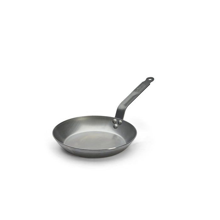 De Buyer Carbone Plus 24cm Round Frying Pan With Traditional Handle