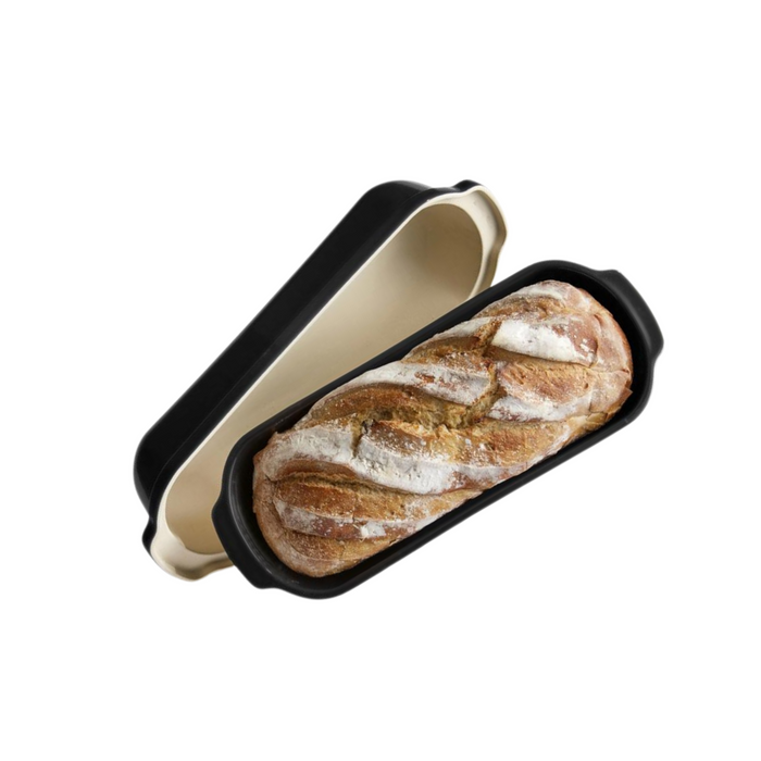 Emile Henry Large Bread Loaf Baker - Black Truffle