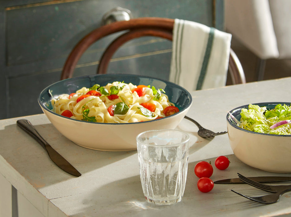 Emile Henry Epicure Pasta Bowl - Blue Flame