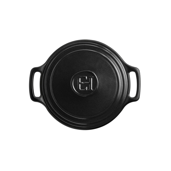 Emile Henry Sublime+ Round Casseroles with Slate Lid