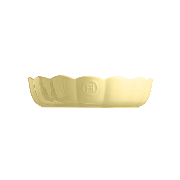 Emile Henry Madeleine Round Dish - Vanilla