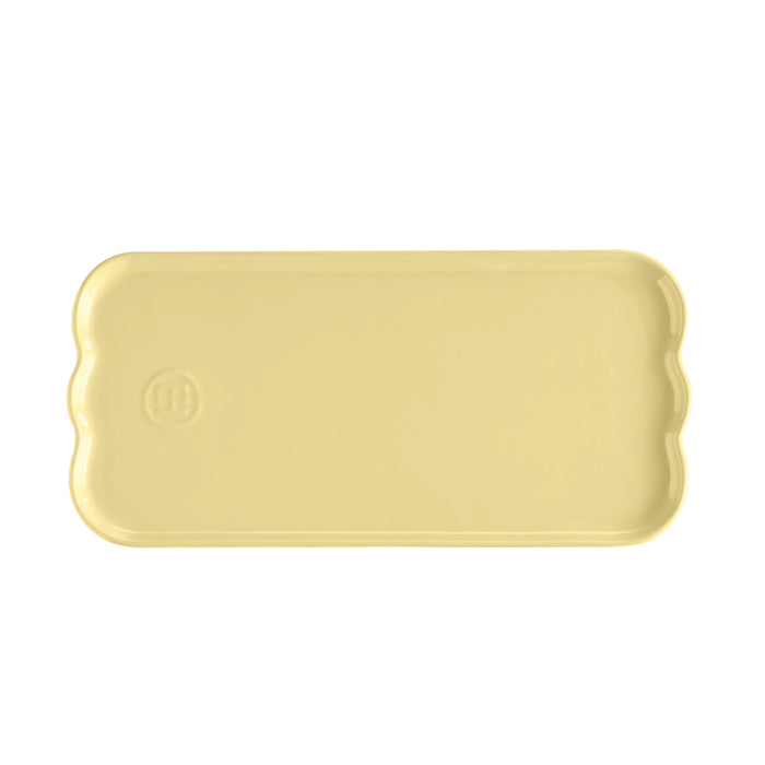 Emile Henry Madeleine Serving Platter - Vanilla