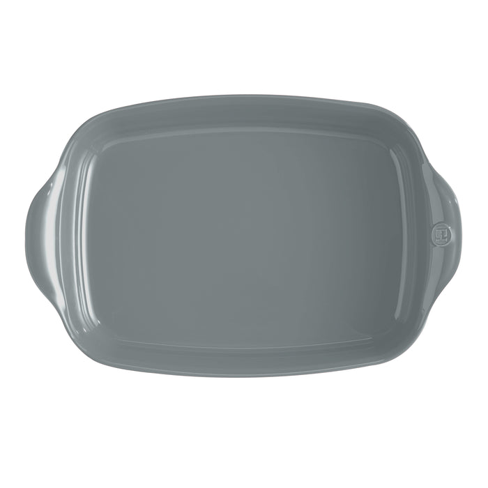 Emile Henry Large Oven Dish - Pearl Grey