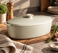 Emile Henry 6L Casserole Dish With Lid in Clay