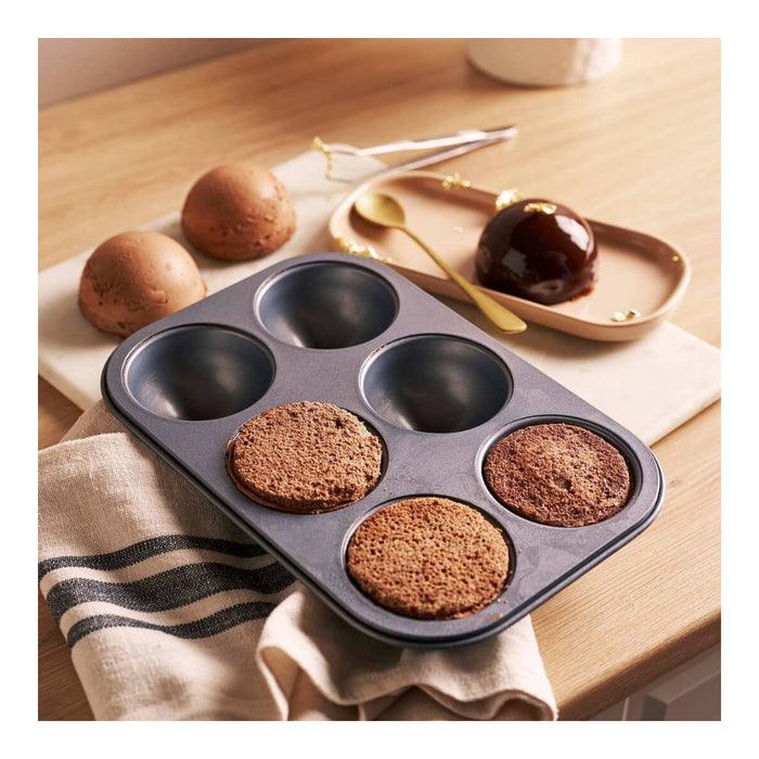 De Buyer Half-Sphere 6 Cup Tray