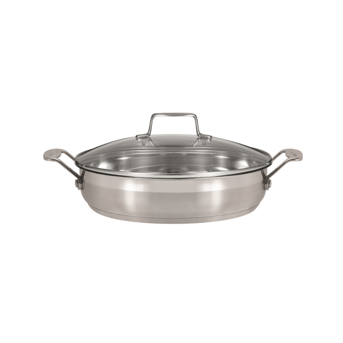 SCANPAN Impact 28cm Chef Pan With Lid