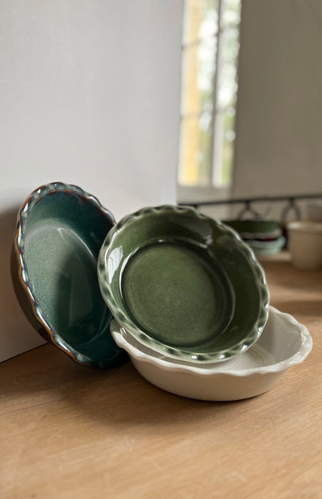 Emile Henry 175th Anniversary Pie Dish - Orange Uni