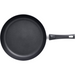 A black SCANPAN Urban 32cm frying pan with a smart detachable handle, crafted with Stratanium non-stick coating.
