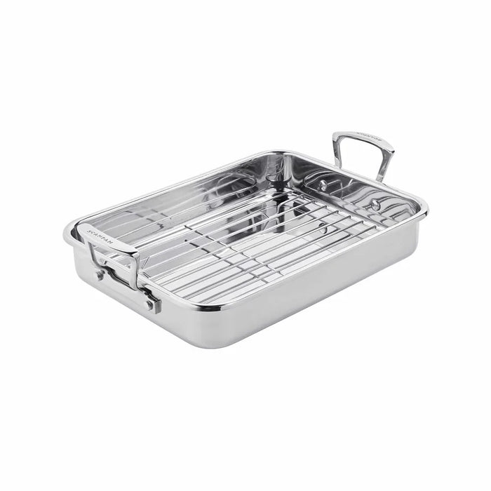 Scanpan_Impact_Roasting_Pan_with_Rack_side