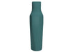 Teal Scanpan water bottle on a white background