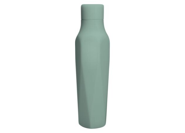 Green Scanpan water bottle on a white background