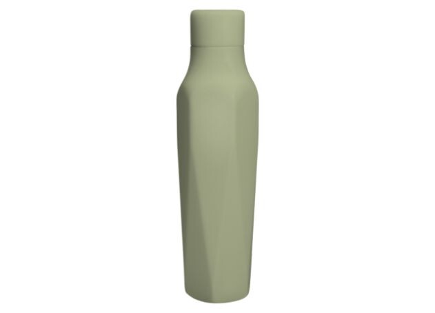 Green Scanpan water bottle on a white background