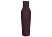 Purple Scanpan water bottle on a white background