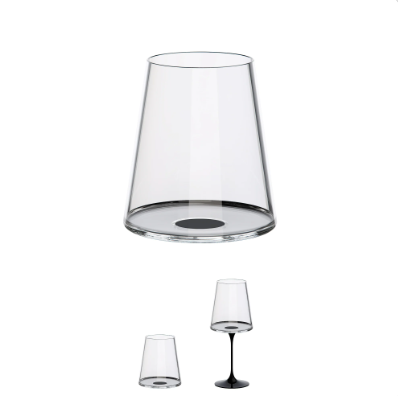 Trebonn SplitGlass 2pc Red Wine Tumbler Set