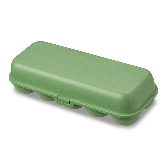 Koziol Egg Box To Go Large - Nature Leaf Green