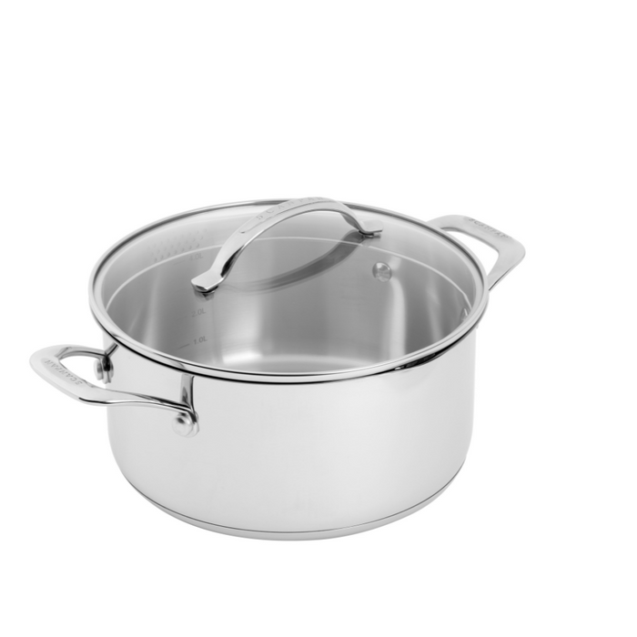 SCANPAN STS 24cm Dutch Oven with Lid (4.8L) by SCANPAN
