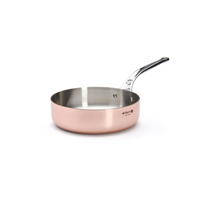 De Buyer Prima Matera 24cm Saute Pan | Steel Handle by De Buyer