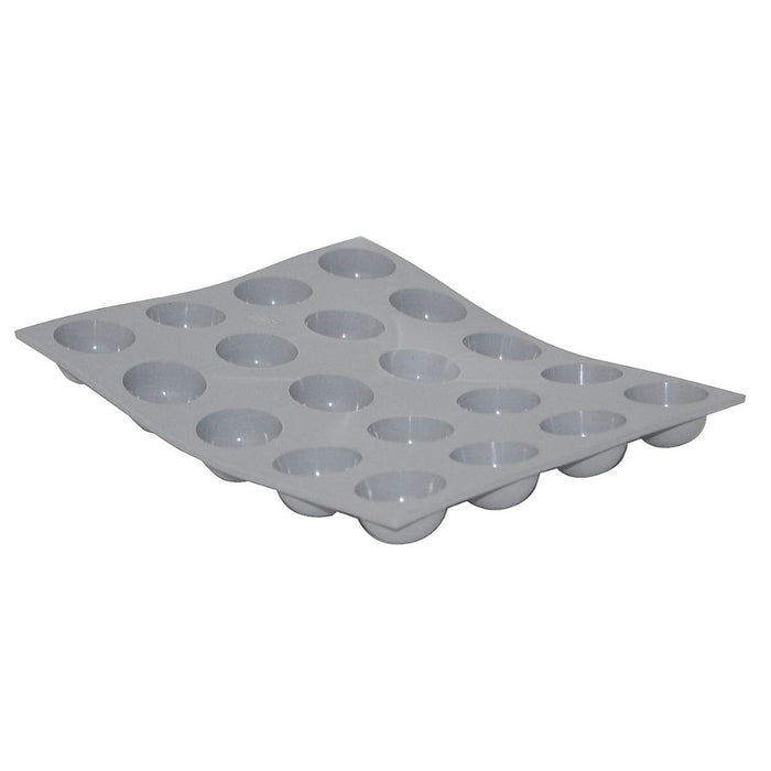 De Buyer Elastomoule Silicone Mould - 20 Mini Hemispherical Portions