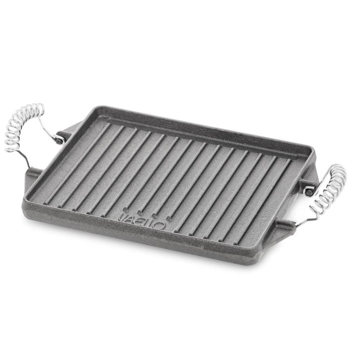 Vaello Cast Iron Griddle - Rectangular - 27cm x 21cm