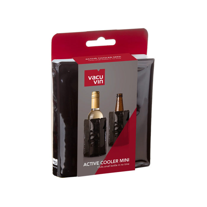 Vacu Vin Active Mini Wine Cooler Black packaging