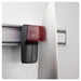 Bisbell Magnetic Knife Rack Sharpener showing the ceramic pull-through sharpening mechanism