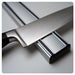 Bisbell Bisichef 350mm aluminium magnetic knife rack, front view
