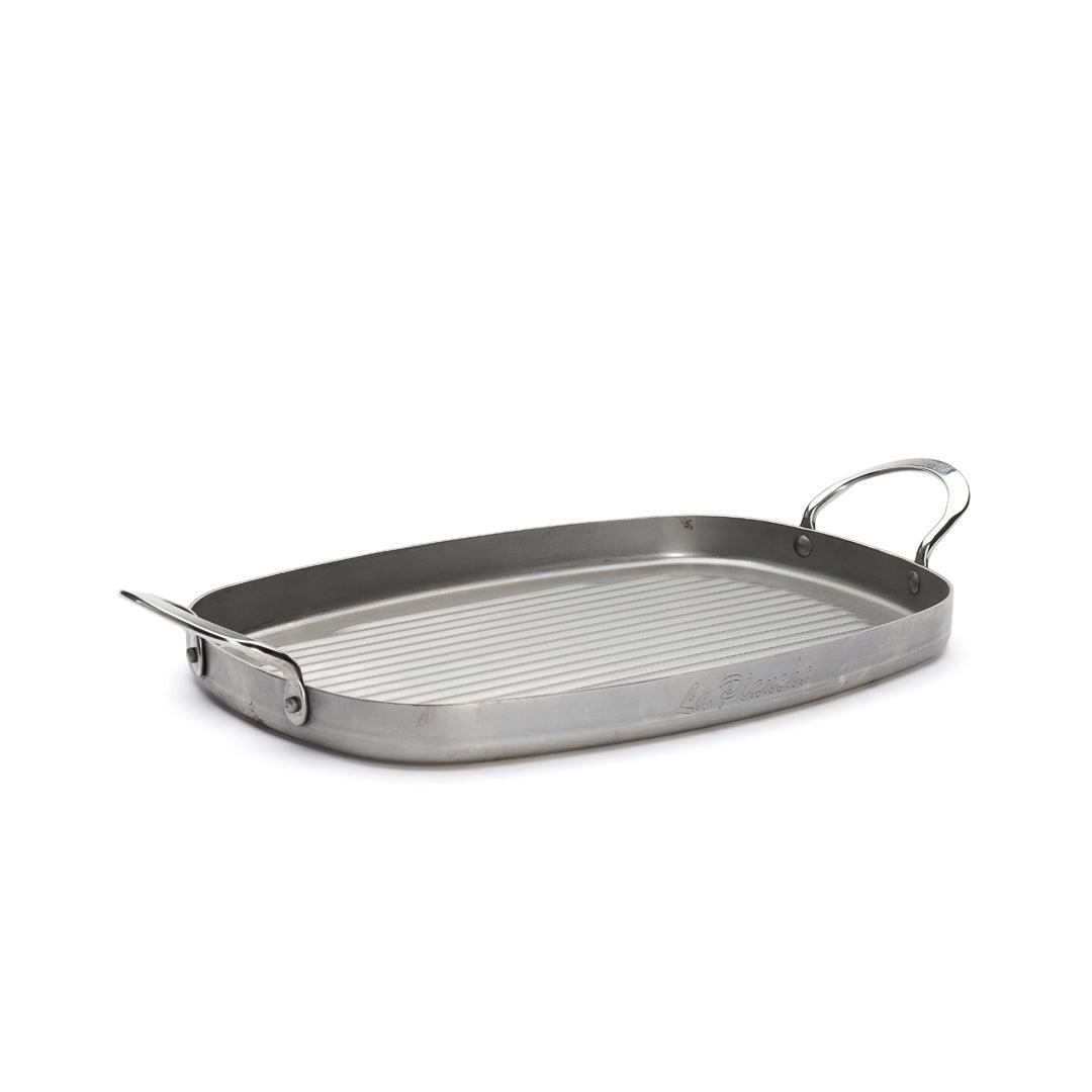 De Buyer Mineral B 38cm Rectangular Grill Pan — HAUSwares