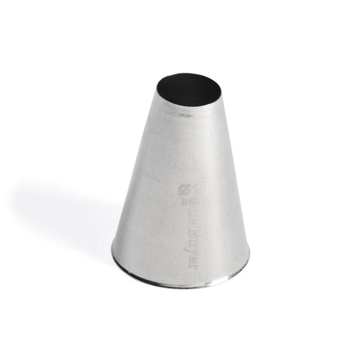 De Buyer Stainless Steel 16mm Plain Nozzle - HAUSwares