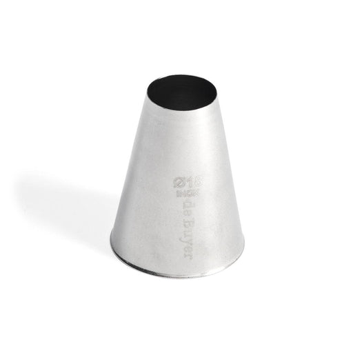 De Buyer Stainless Steel 18mm Plain Nozzle - HAUSwares
