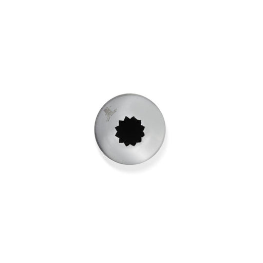 De Buyer Stainless Steel 8mm Petit Four Star Nozzle - 12 Teeth - HAUSwares