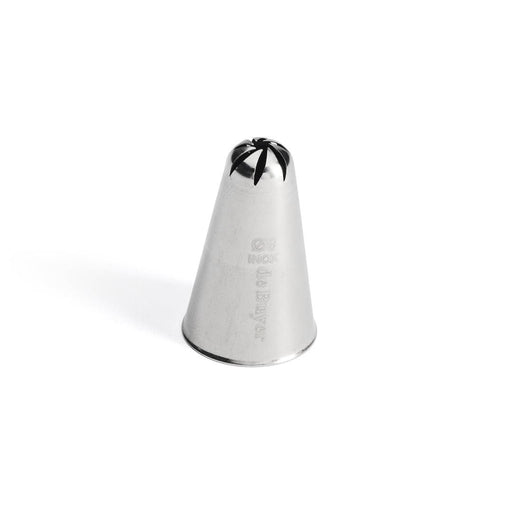 De Buyer Stainless Steel 9mm Rose Nozzle - 8 Points - HAUSwares